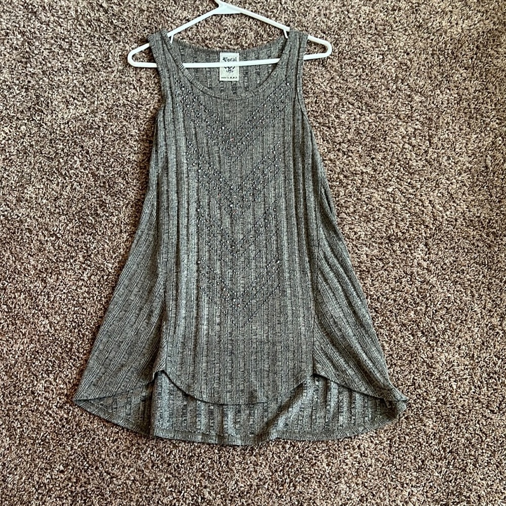 Vocal, Small tank top with jewel accents, great condition